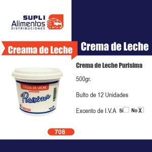 CREMA DE LECHE